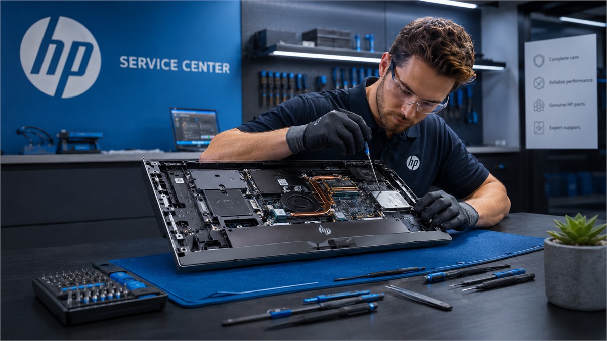 Диагностика техники HP